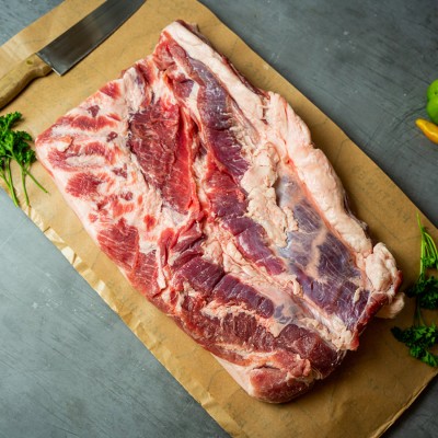 Свинина ребрышки мясные 900 г - купить в Куме