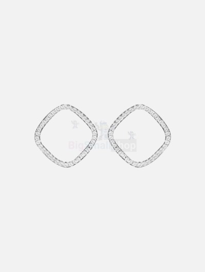 Серьги Белая Нежность жемчужные - купить в Куме